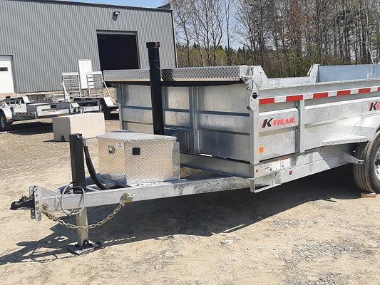 New 2025 K-Trail 14' x 82'' Dump Trailer