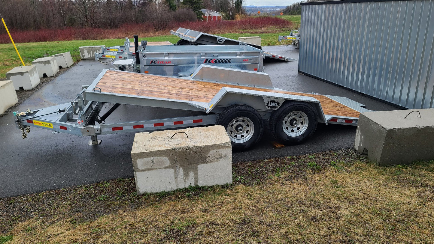 New 2025 LWL Trailers 18' Full Tilt Tilt Trailer