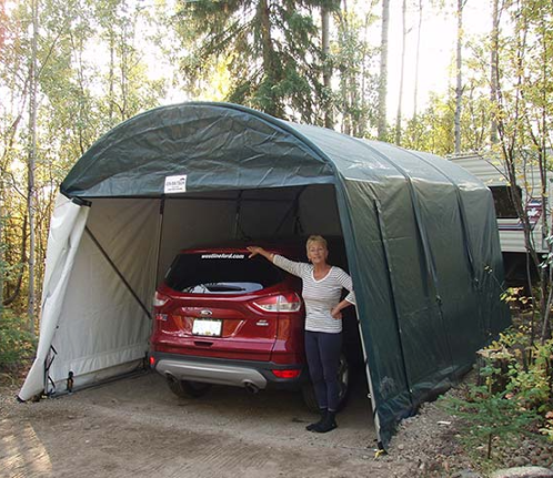 Portable One Car Garages