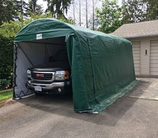 Portable One Car Garages