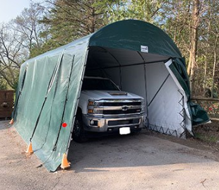 Portable One Car Garages