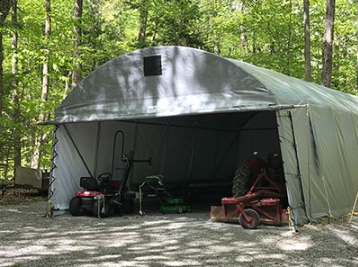 Portable Two Car Garages