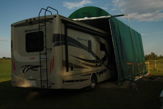 Portable RV Garages