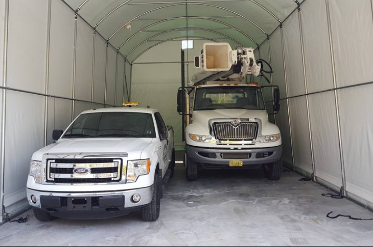 Portable RV Garages