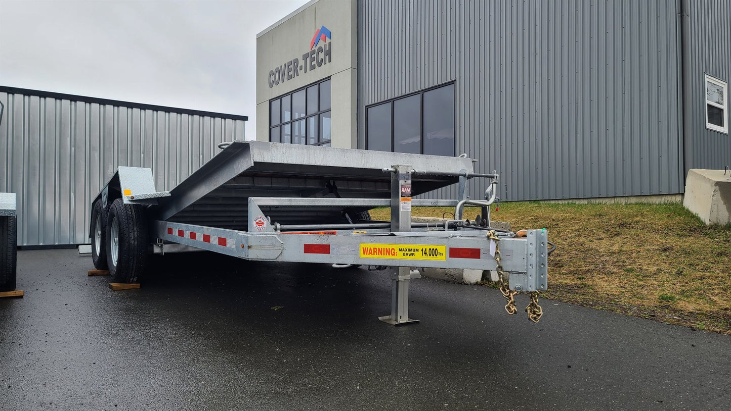 New 2025 LWL Trailers 18' Full Tilt Tilt Trailer