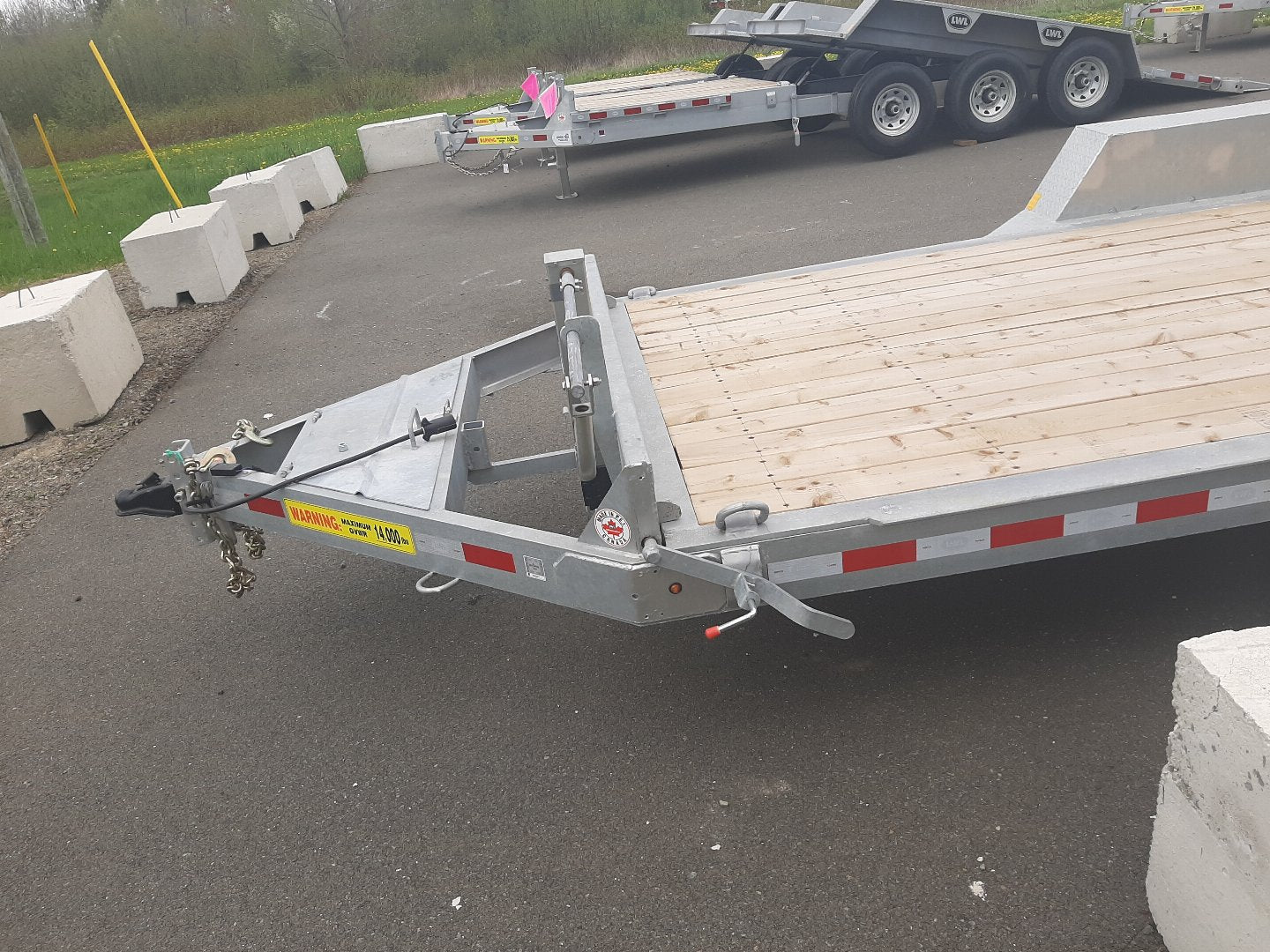 New 2025 LWL Trailers 18' Full Tilt Tilt Trailer