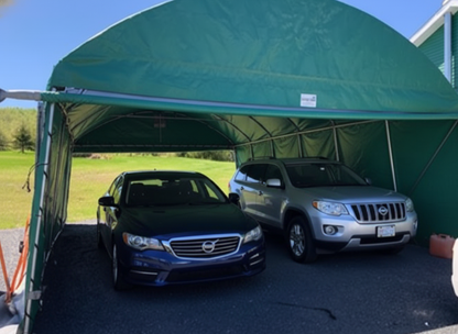 Portable Two Car Garages