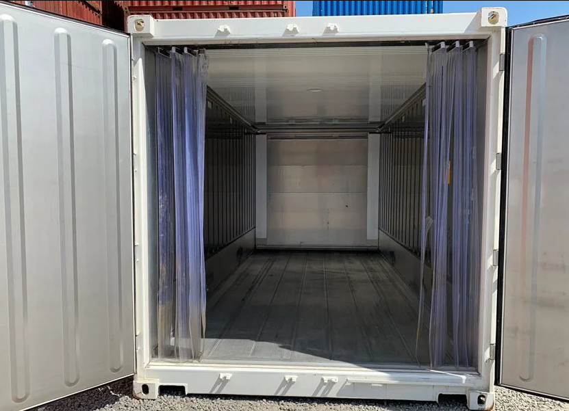 NEW and used REFRIGERATED SHIPPING CONTAINER 20 Ft – Cover Tech