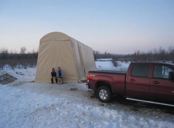 Portable RV Garages