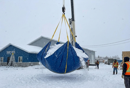 Snow Removal lifting tarps